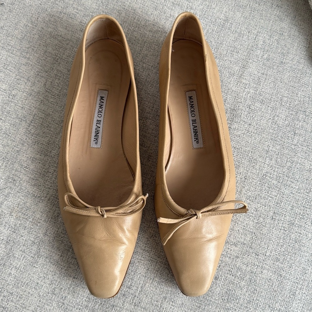 Manolo Blahnik ballet flats